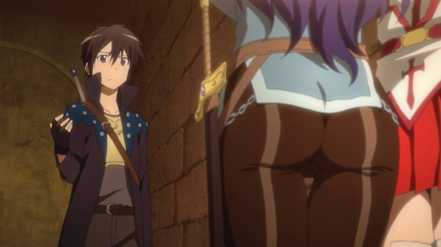 Kirito and Yolko's Butt