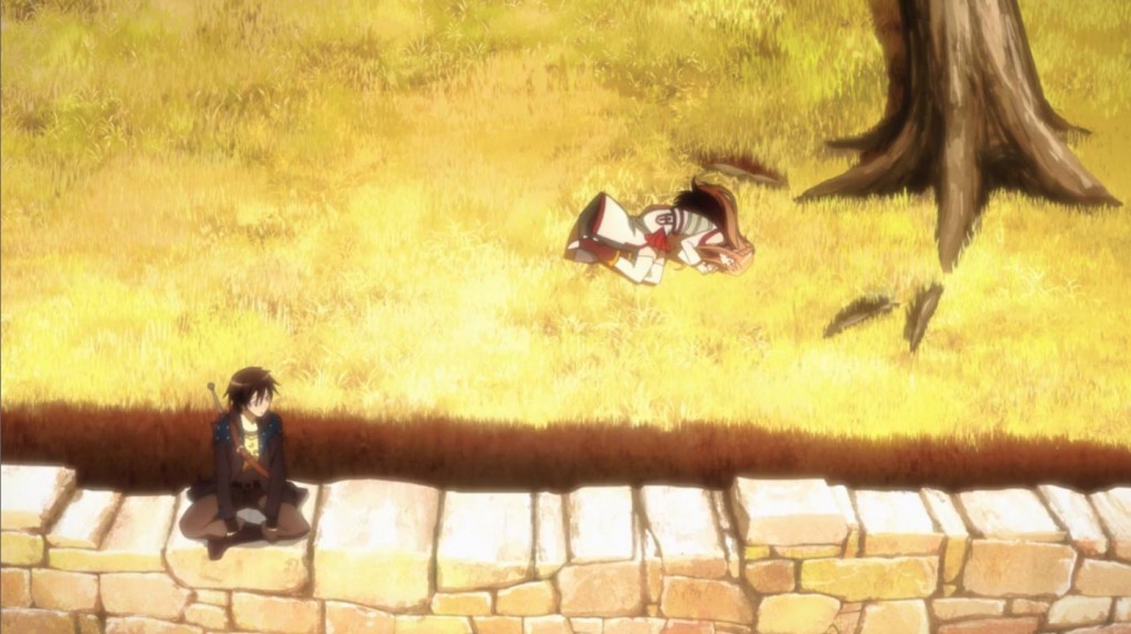 Kirito and Asuna napping