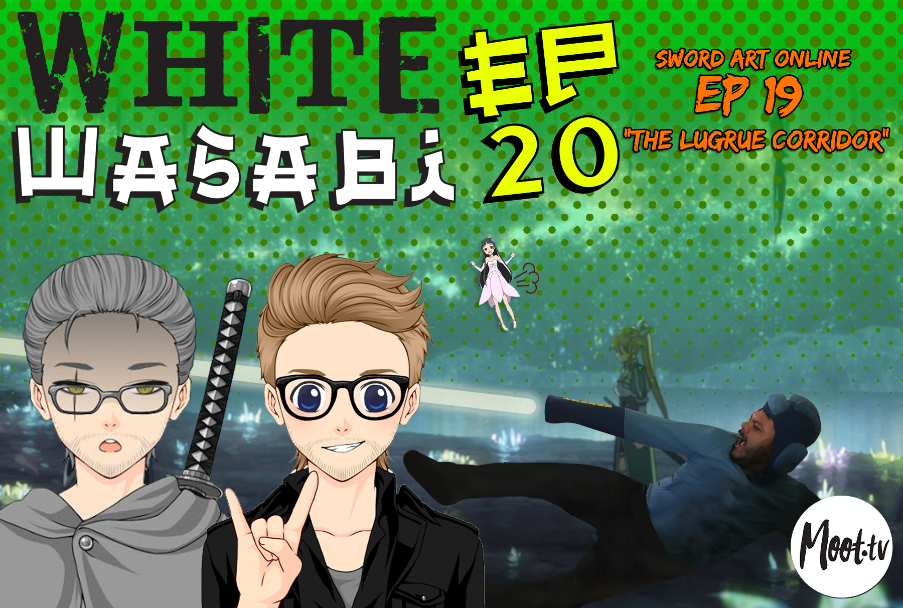 White Wasabi Podcast Ep20: Sword Art Online Ep 19 "The Lugrue Corridor"